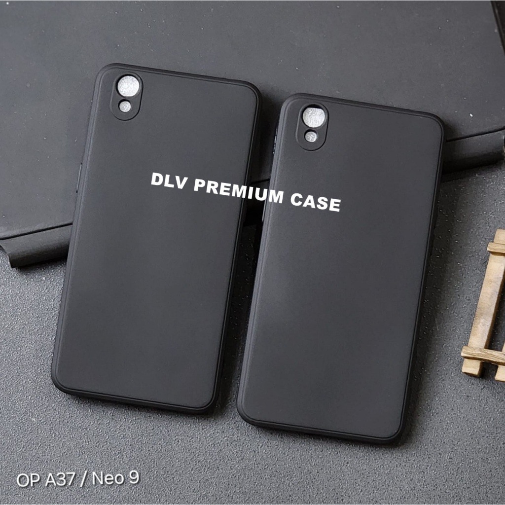 OPPO A37 OPPO NEO 9 MACARON BLACK PREMIUM  SOFT CASE BLACK OPPO A37 OPPO NEO 9