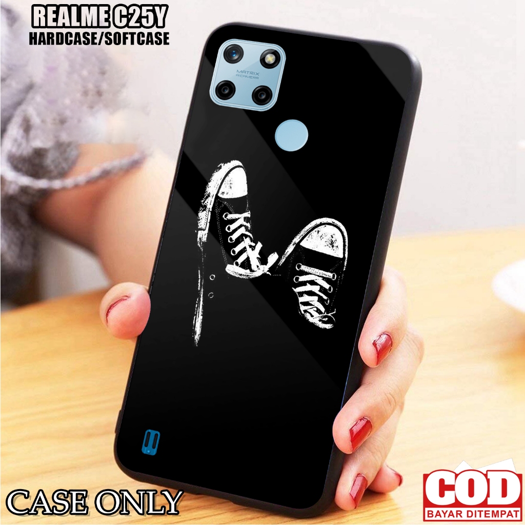 Case REALME C25Y - Casing REALME C25Y [ HITAM ] Silikon REALME C25Y - Kesing Hp - Casing Hp  - Case 
