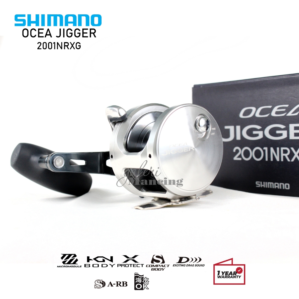 Reel Shimano Ocea Jigger 2000NRMG - 2001NRXG 2021