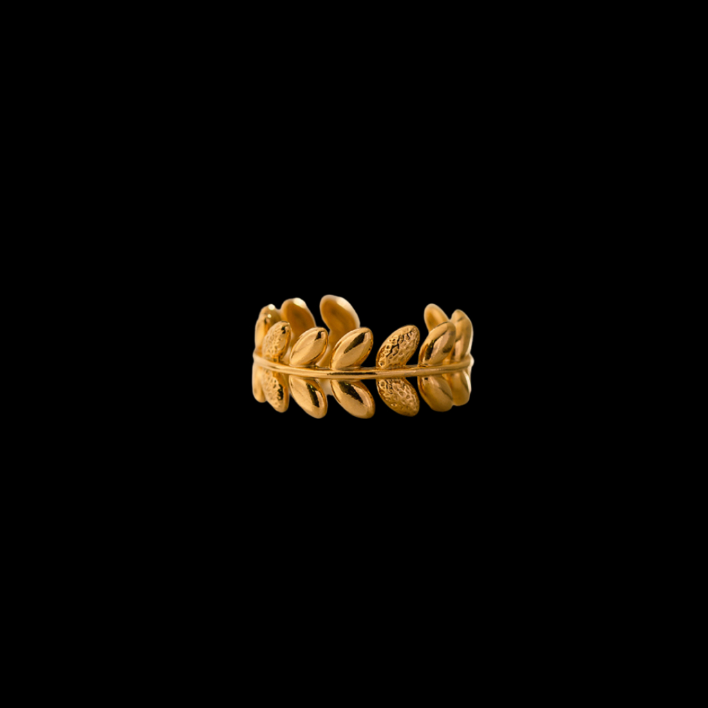 Unheard Of - Aphrodite Ring Cincin Wanita Anti Karat Stainless 18k Gold Plated Aksesoris Fashion