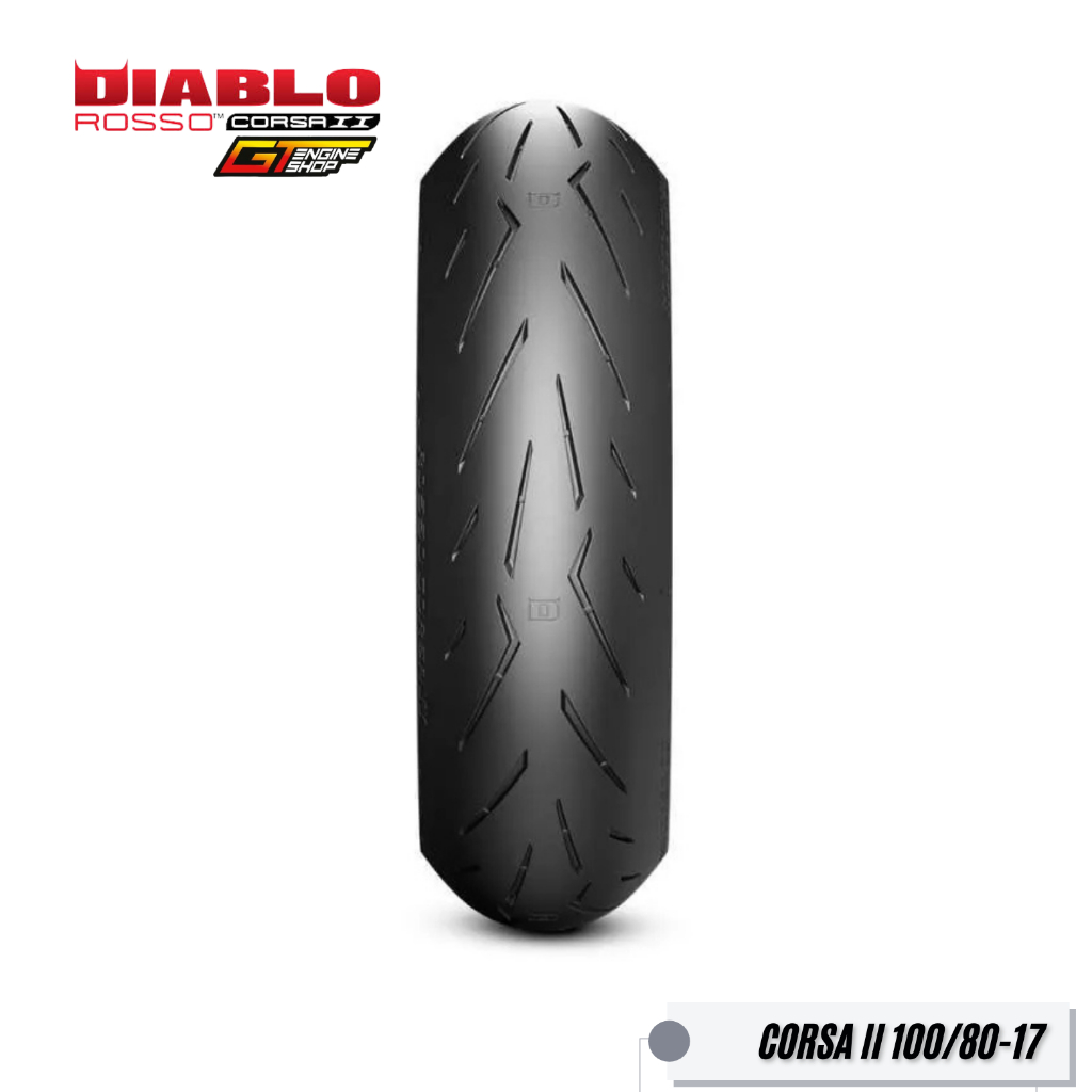 Ban Race PIRELLI Diablo Rosso Corsa II 100 80 17 Ban PIRELLI Diablo Rosso Corsa 2 100/80-17 2025