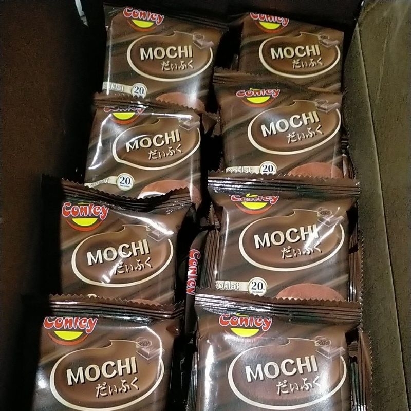 

mochi super coklat 1karton (cornley)