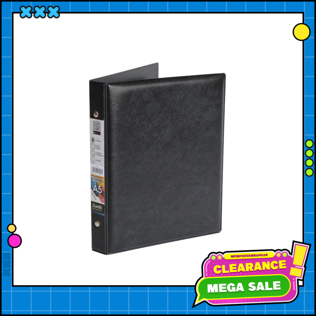 

Bantex B5 Excel3 Multiring Binder 26 Ring 25 mm #1337