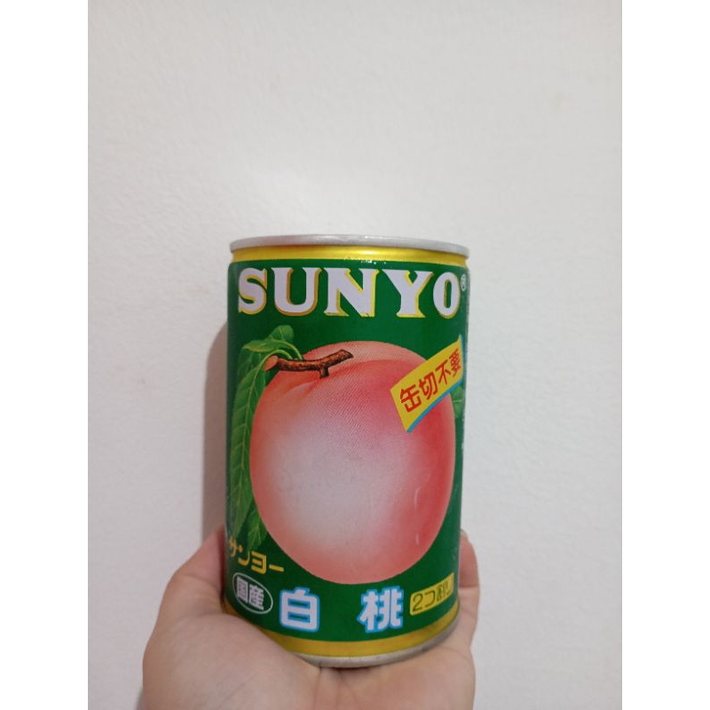 

Sunyo Japanese Peach Can JAPAN