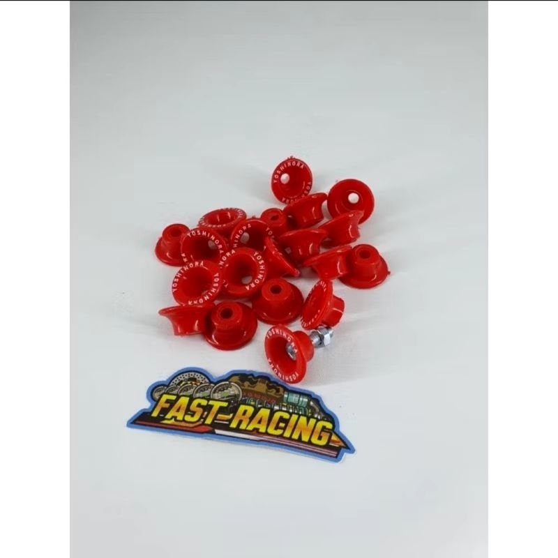 ring monel sharrky bahan plastik + mur baut - variasi motor isi 20pcs