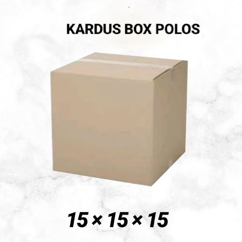 

KARDUS BOX PACKING UKURAN 15X15X15