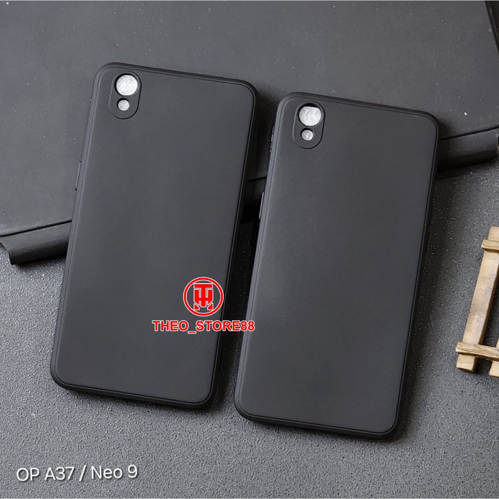 OPPO A37 OPPO NEO 9 CASE MACARON BLACK SOFT CASE BLACK PREMIUN OPPO A37 OPPO NEO 9