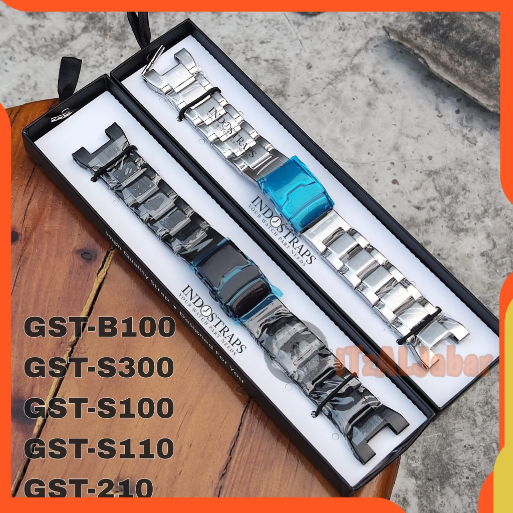 Tali jam tangan Casio G shock GST-210 Strap tali jam rantai G shock GST-B100 GST-S100 GST-S110 GST-S