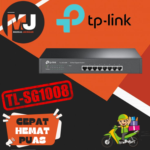TP-LINK 8-Port Gigabit Desktop Switch TL-SG1008P,TL-SG1008D,TL-SG1008MP,TL-SG108,TL-SG108E & TL-SG10