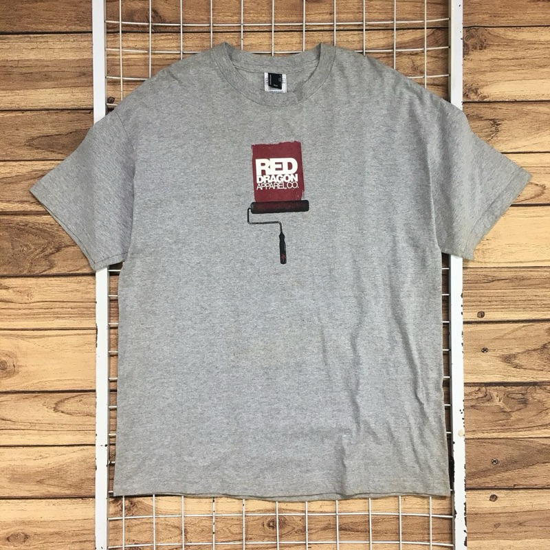 Kaos Vintage Red Dragon Size XL . SDA 02261 Second Bekas Preloved