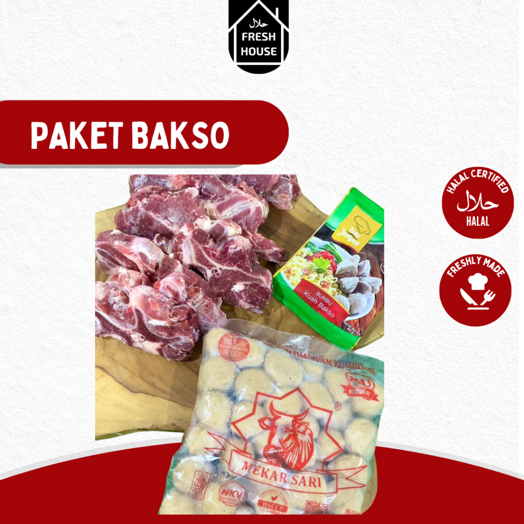 

PAKET BAKSO FROZEN DAN BUMBU