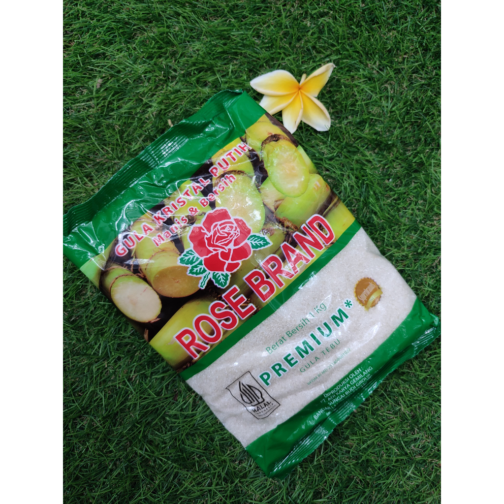 

GULA PASIR ROSE BRAND KEMASAN 1KG PREMIUM