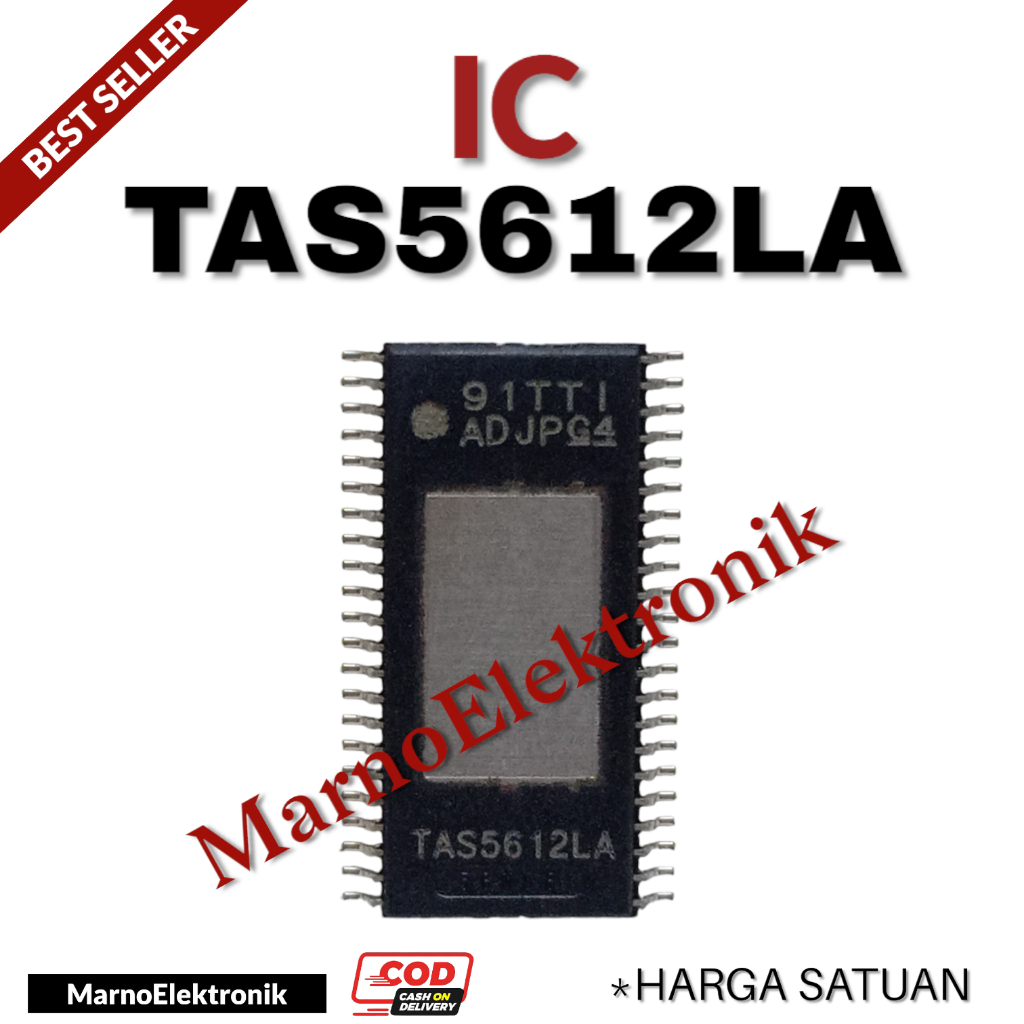 IC TAS5612LA TAS 5612LA TAS5612 TAS 5612 LA ASLI ORIGINAL ORI