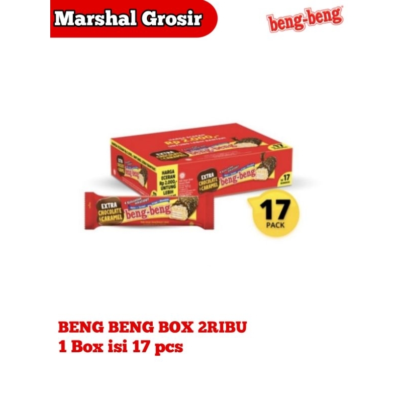 

BENG - BENG EXTRA COKLAT DAN CARAMEL (1BOX)