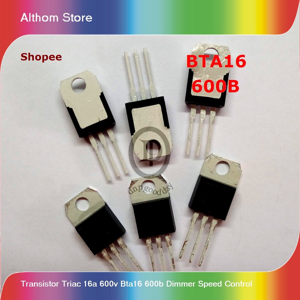 transistor triac 16a 600v bta16 600b dimmer speed control