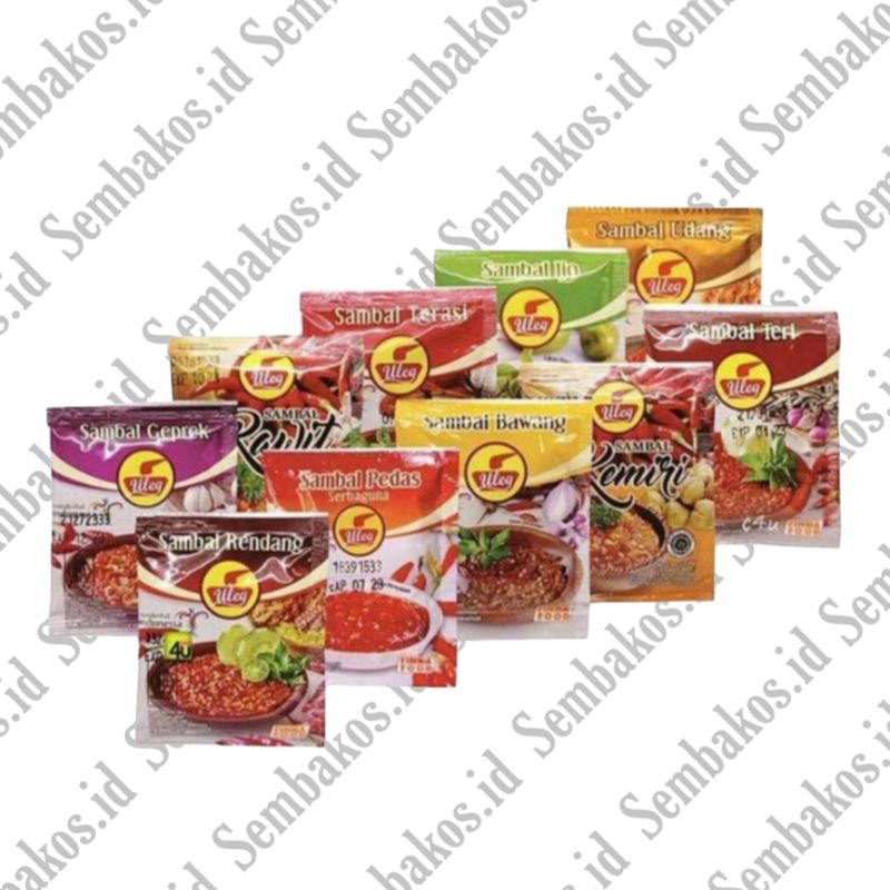 

Sambal uleg finna per Pcs| Uleg sambal pedas | Finna sambal uleg rumahan instan Per Pcs