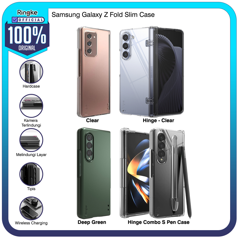 Ringke Samsung Galaxy Z Fold Casing Softcase Tipis Tahan Banting Armor