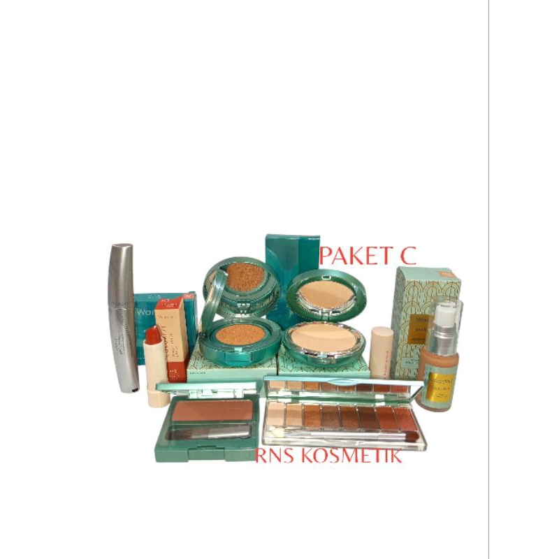 Wardah Paket Exclusive Make Up Kosmetik 1 Set