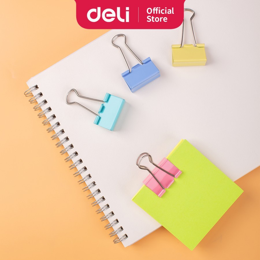 

TBMO DELI DELI BINDER CLIP EFFORTLESS E8553A - DGI