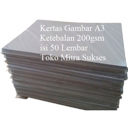 

Mega Kes Gambar A3 2gsm