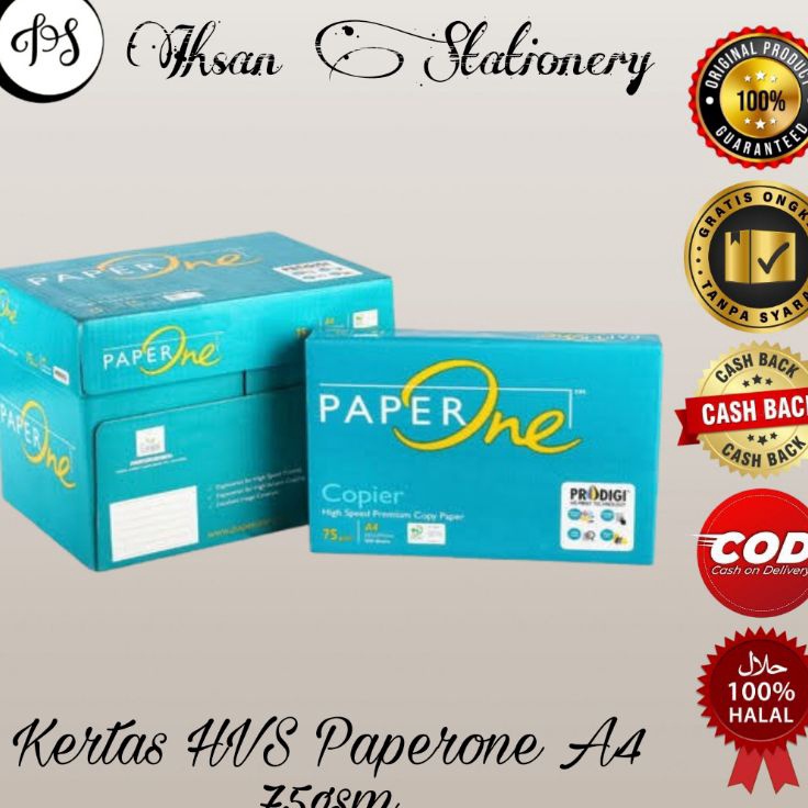 

Cashback Kes Hvs A4 75gsm PaperOne 1 DUS