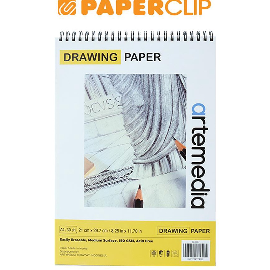 

KODE T4K SKETCH BOOK ARTEMEDIA A4 15GSM 2312 WIRE BOUND