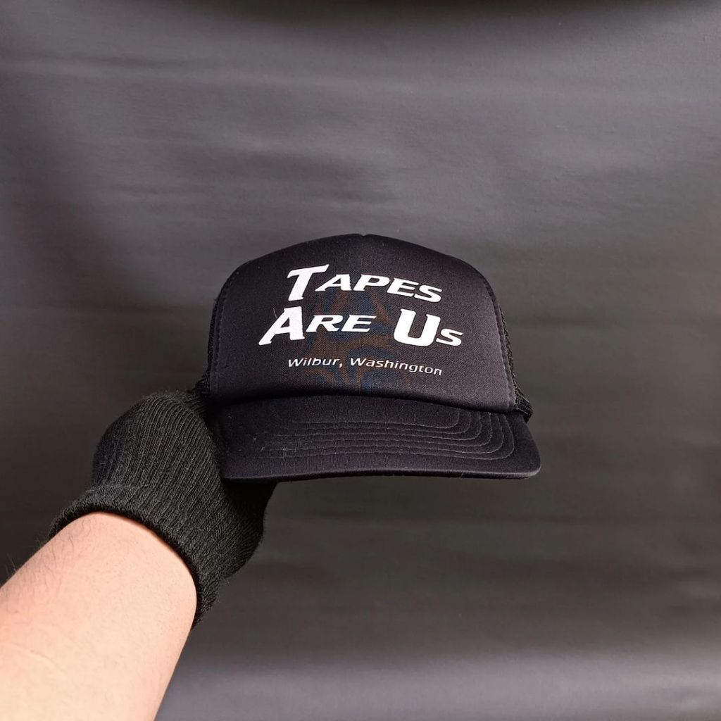 Topi Vintage Topi Trucker Topi Jaring Import Unisex Pria Wanita TAPES ARE US HEADMOST Original