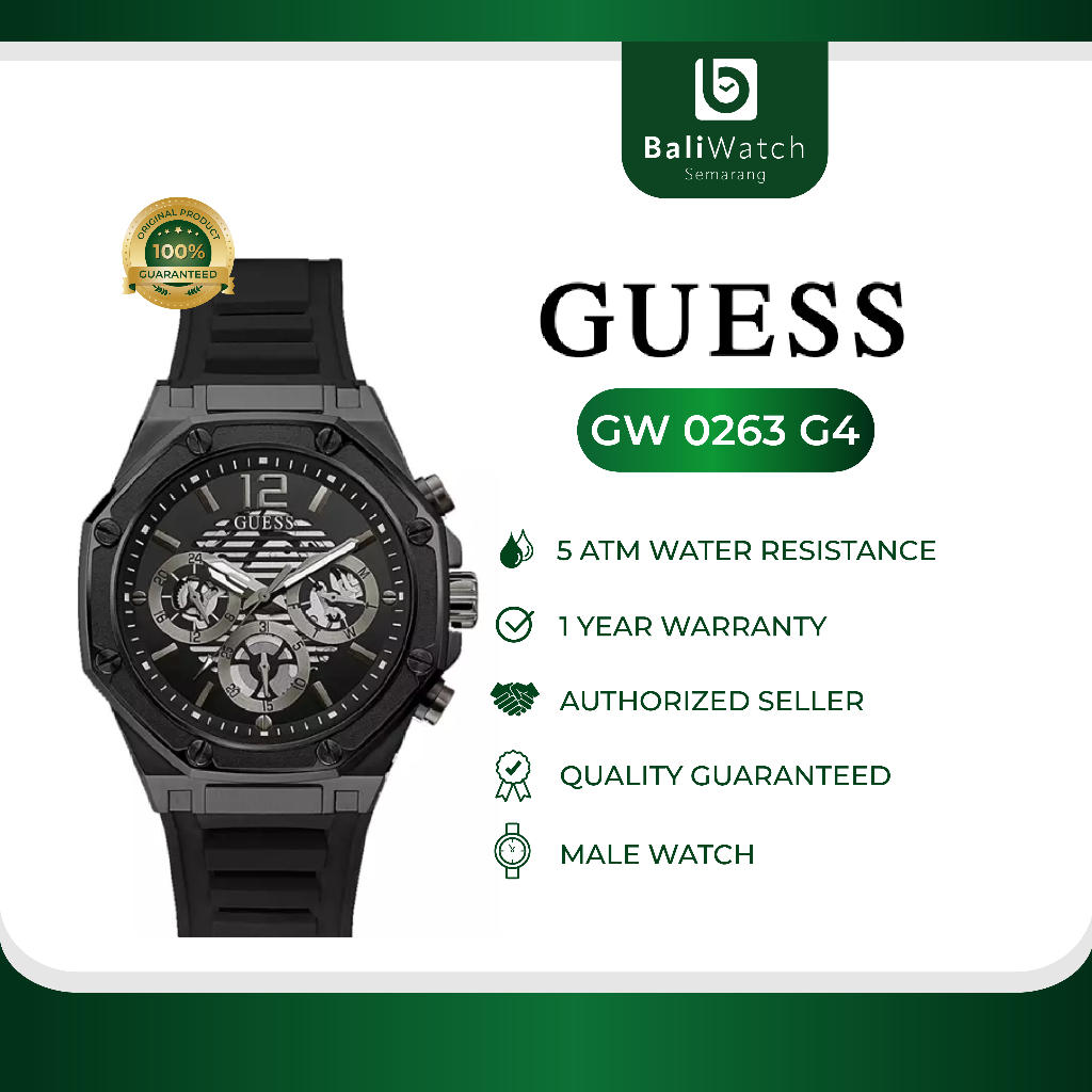 Guess GW 0263 G4 Jam Tangan Pria