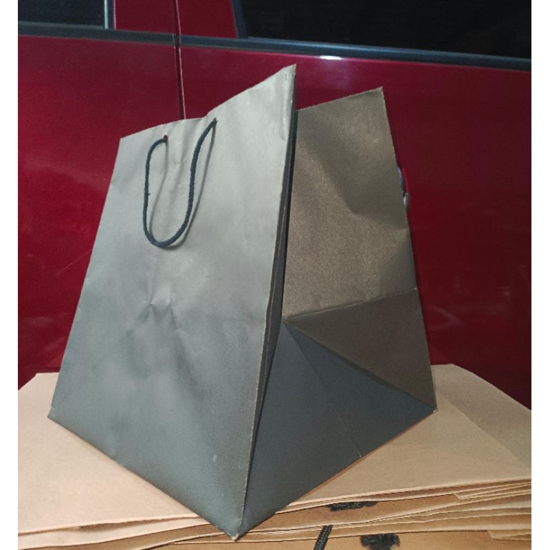 

[COD] Paperbag box | dus nasi P25 L22 T27 | nasi bento | tumpeng mini | R10B | kotak kue