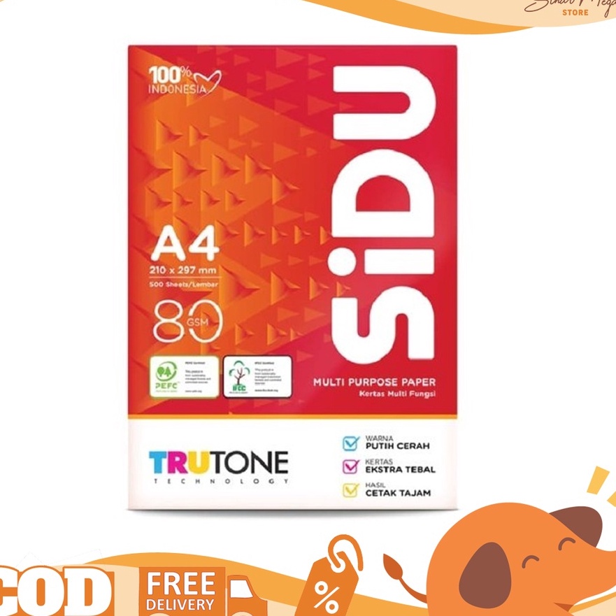

Termurah SIDU Sinar Dunia A4 8gr Kes PrintFotocopy A4 8gr