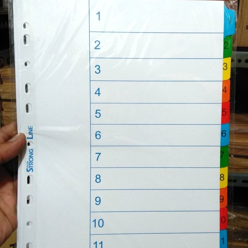 

FG2 DIVIDER BANTEX 6241 A4 112 pembatas kes 112