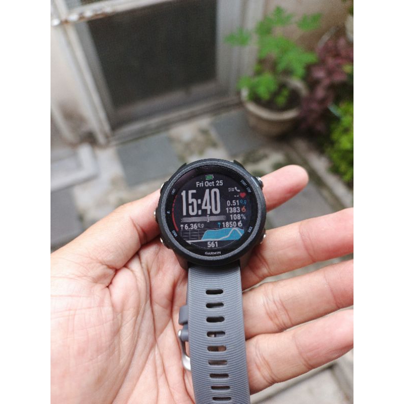 garmin forerunner 245 second