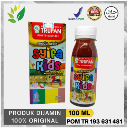

Madu Anak Syifakids Turpan Turun Panas anak 100 ml