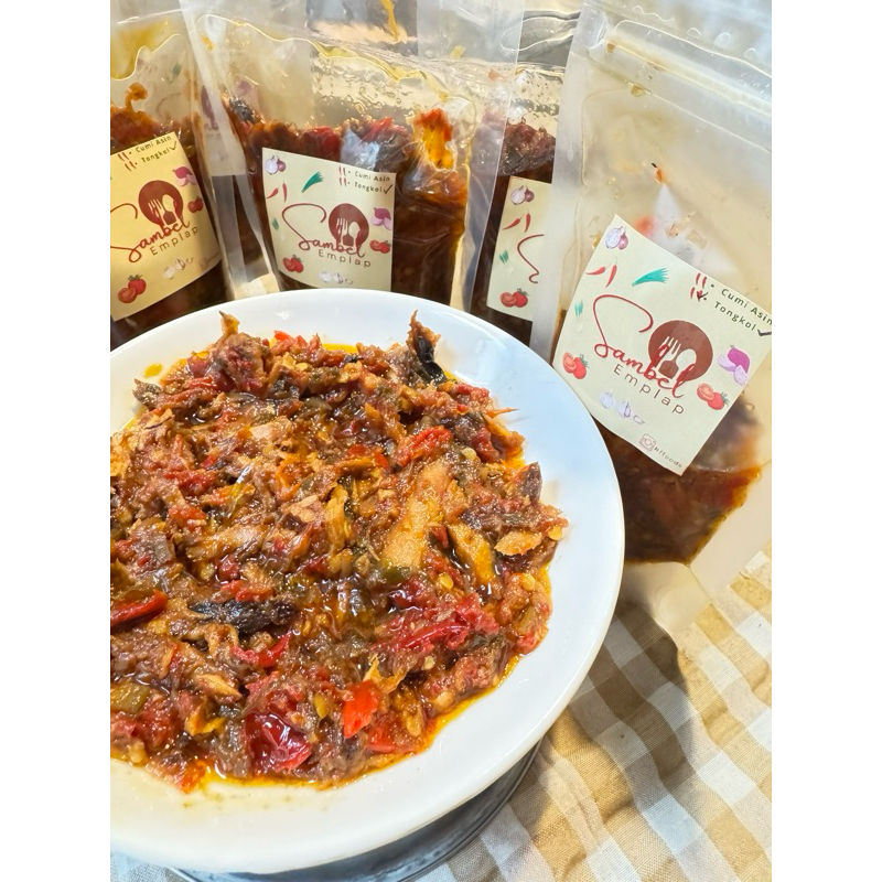 

Sambel Emplap ikan tongkol 150gram