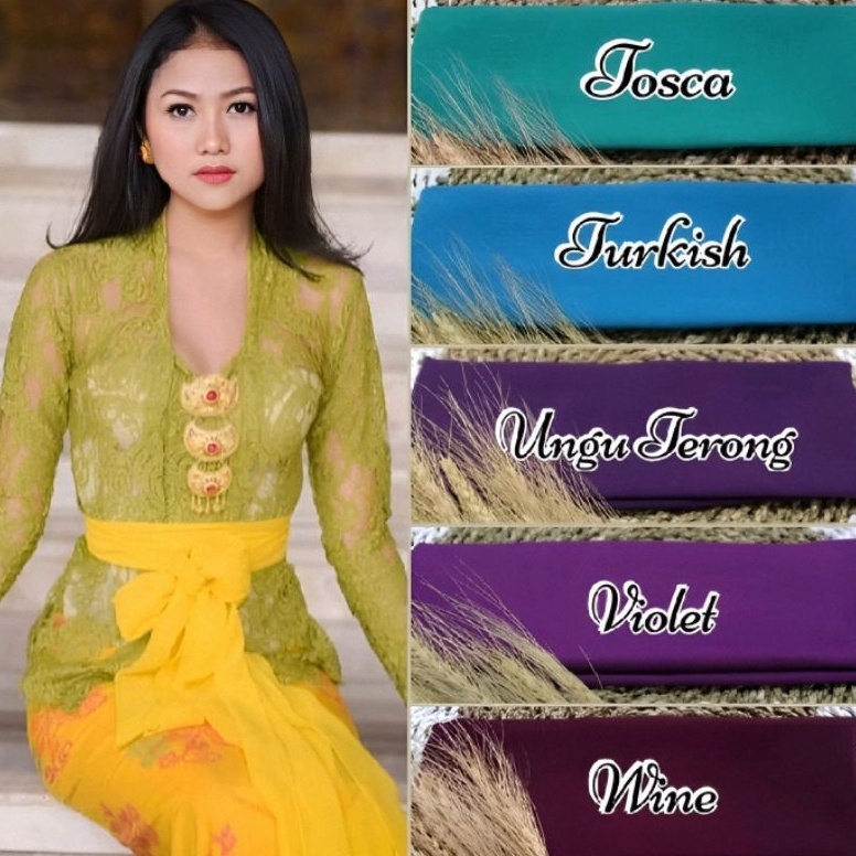 Yang terbaru SIMPO99  Selendang HICON Bali Tanpa Bros  Selendang Sifon Bali Kebaya  Senteng  Selenda