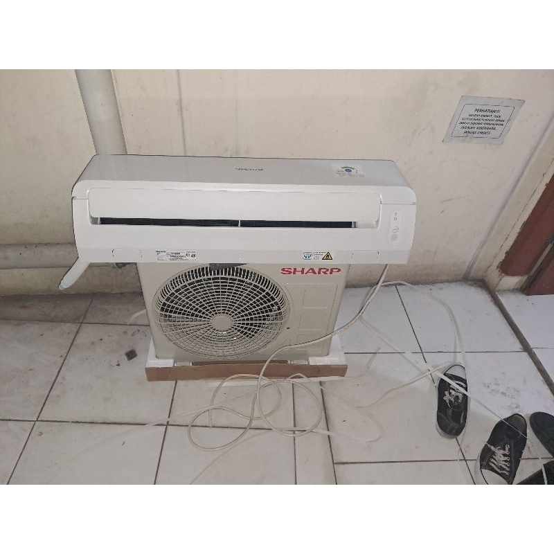 AC SECOND SHARP 0.5PK 1/2PK + PASANG R32