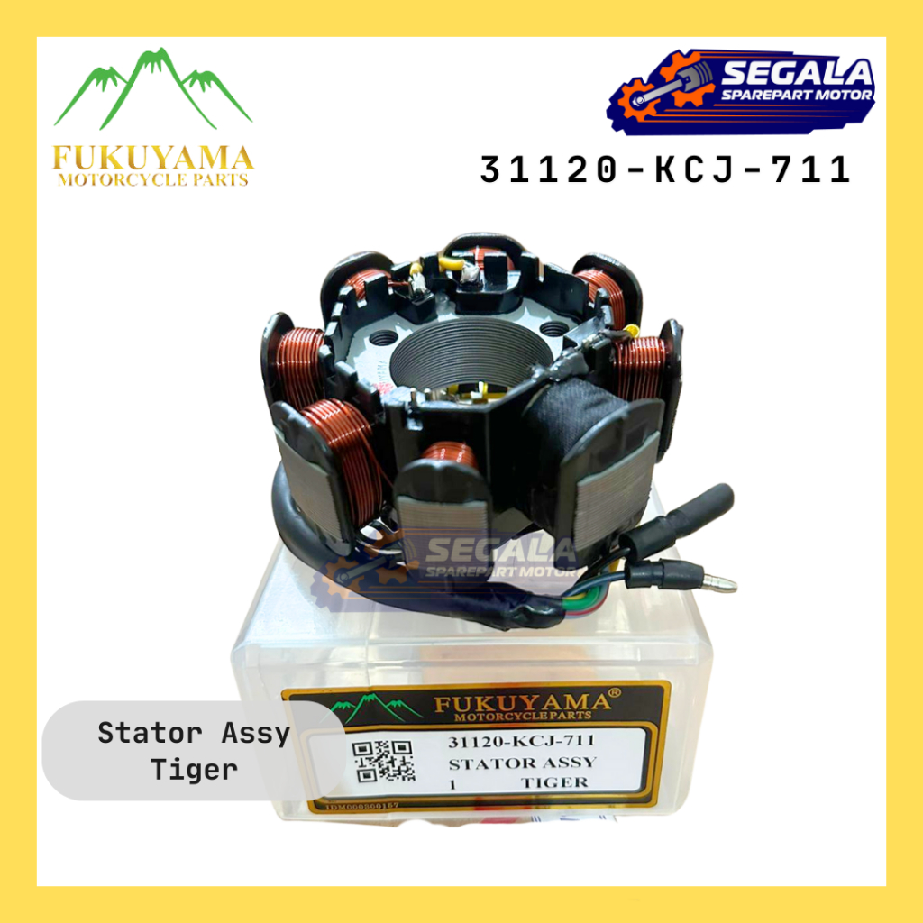 Spull Komplit Stator Assy Fukuyama Tiger 31120-KCJ-711 Spul