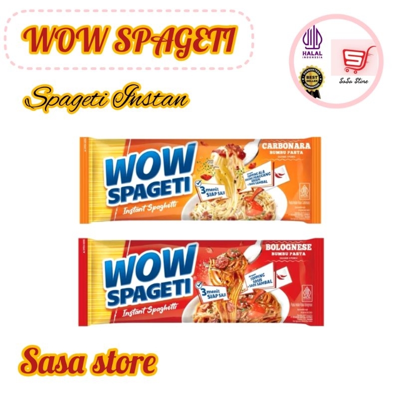 

WOW SPAGETI Mie Instan By Mayora