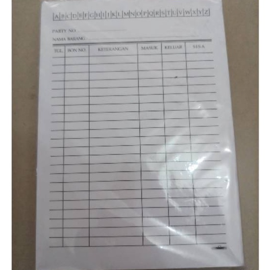 

Tawaran Kartu Kecil Isi 1 Lembar
