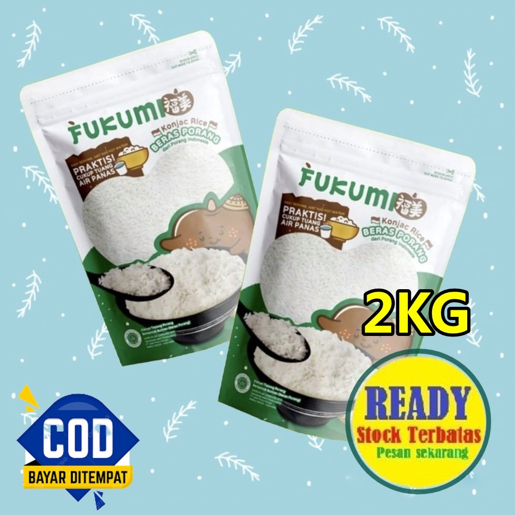 

FUKUMI BERAS PORANG POUCH 2KG