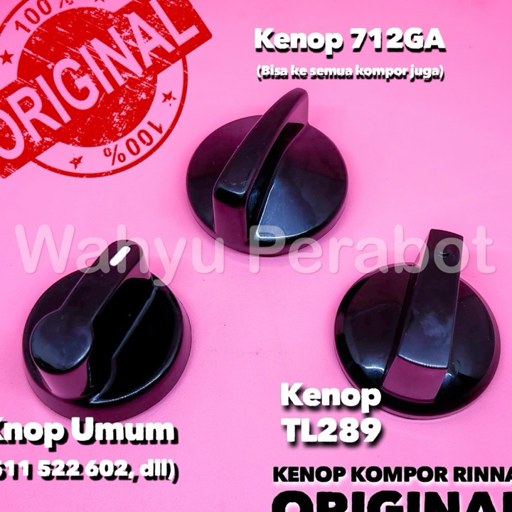 KNOP KOMPOR GAS RINNAI TURBO BGX 712  PUTARAN KOMPOR GAS RINNAI TURBO TIPE RI 712BGX RI 712T RI 2RSP