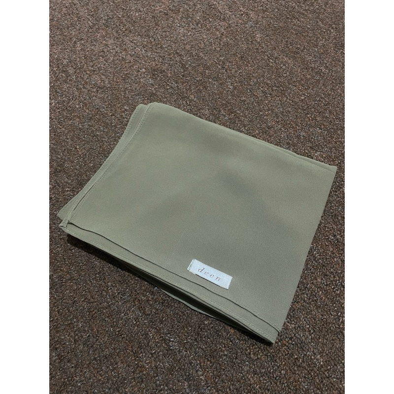 Pre-Loved Pashmina Segiempat Deen Hijab - Sage Green