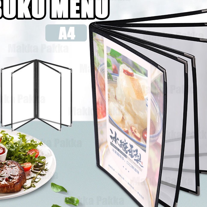 

Hemat A4 Kulit Cover Pelindung MenuRestaurant Menu CoversBuku Menu