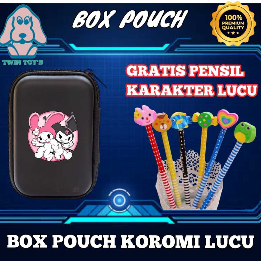 

BOX POUCH KARAKTER LABUBU / GAMBAR LABUBU, KOROMI, YUTA DAN MIO LUCU, VIRAL..!! BOK PENYIMPANAN KARAKTER LABUBU LUCU KEKINIAN