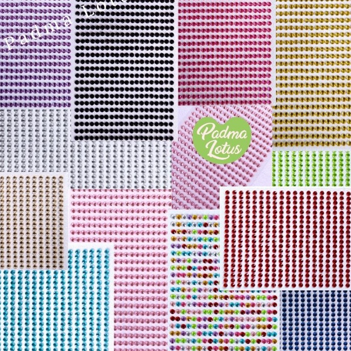 

ORDER Sticker Manik kristal DIY eye make up cosplay Rhinestone stiker crystal nail art mote light stick kpop swarowski journaling