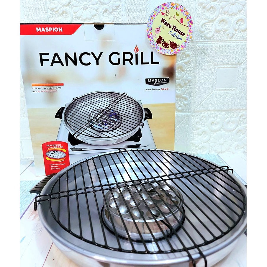 Update Sekarang  FANCY GRILL MASPION 33MM  PEMANGGANG  ALAT PANGGANG  FANCY GRILL