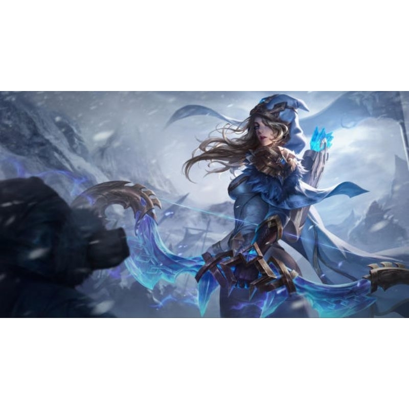 Cosplay Wild Rift Ashe Freljord Cosplay Game