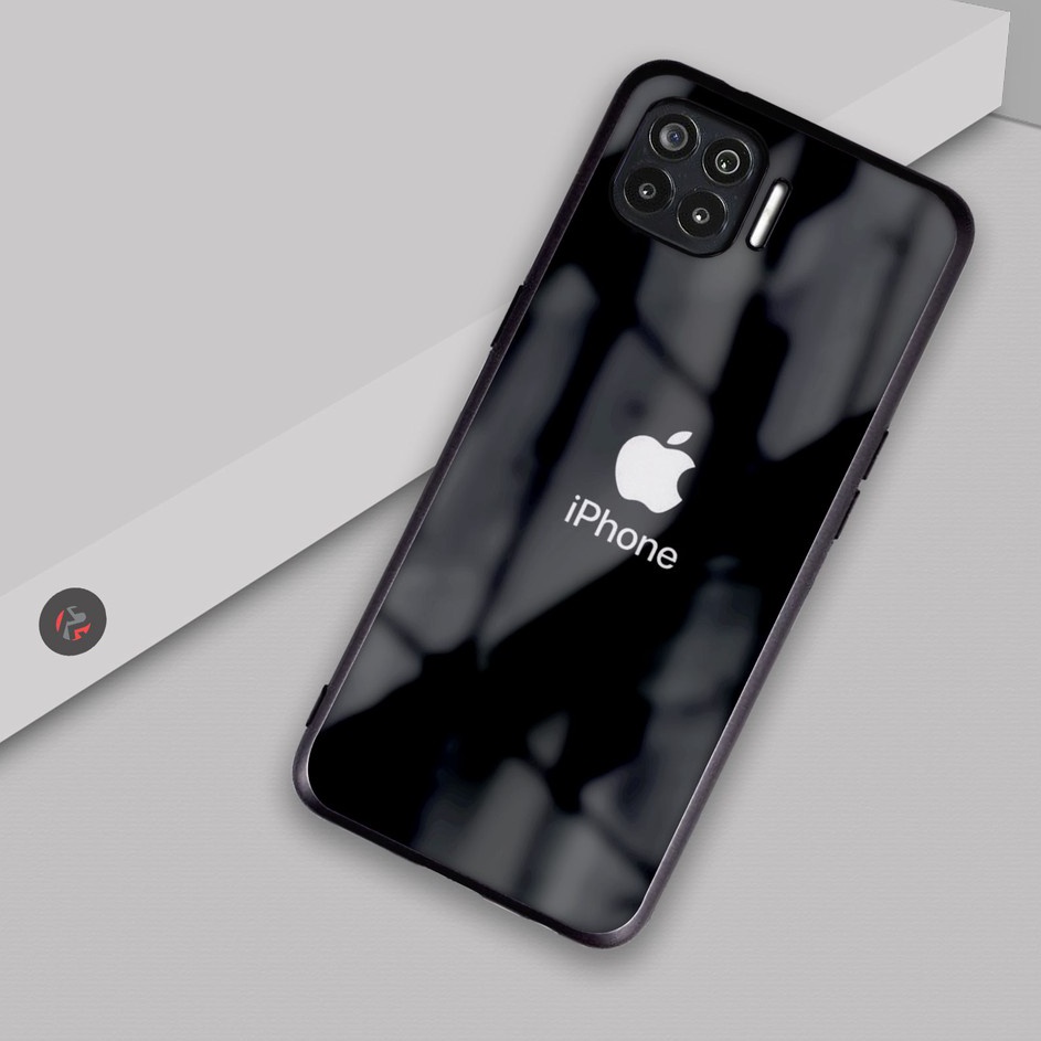 PROMO Softcase Glass Kaca OPPO RENO 4 F Casing Hp OPPO RENO 4 F OPPO RENO 4F  Pelindung hpCase