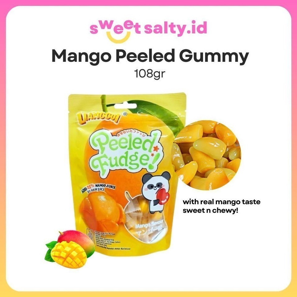 

Tren Baru HALAL LIANGGUI Permen Mangga 18gr Peel Strawberry Jeruk Leci Fudge Fruit Candy Lilin Grosir