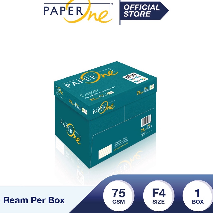 

FG2 PaperOne Kes F4 75gr Copier 1 Box 2 lembar Kes HVS F4 Kes Fotocopy